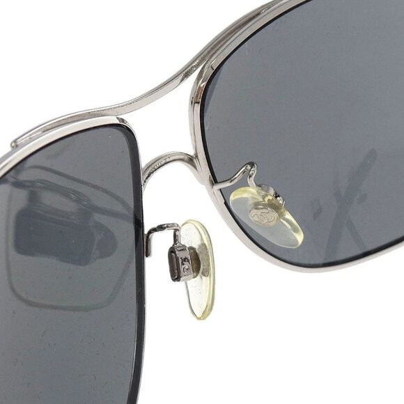 Chanel Sunglasses Eyewear Black Small Good - Picture 4 of 8